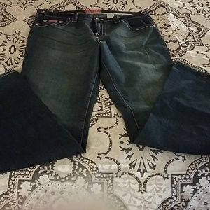 Baby Phat size 16 flare jean's